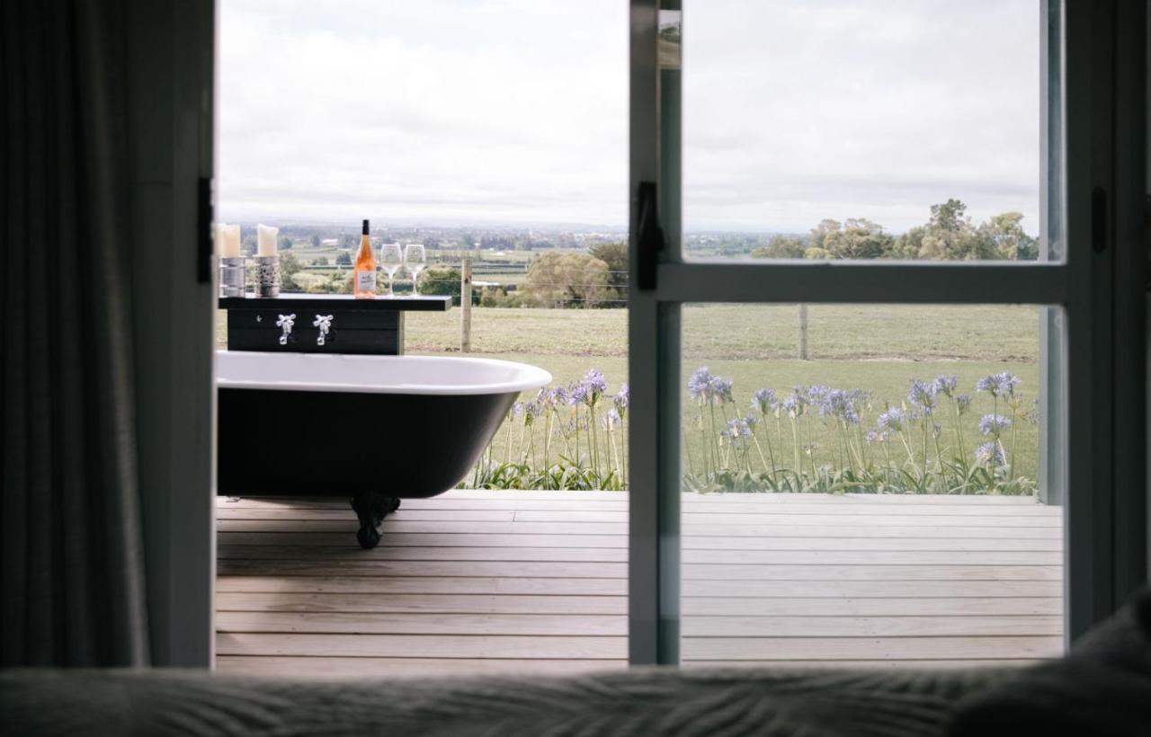 Ferienwohnung Birds Eye View Havelock North Exterior foto